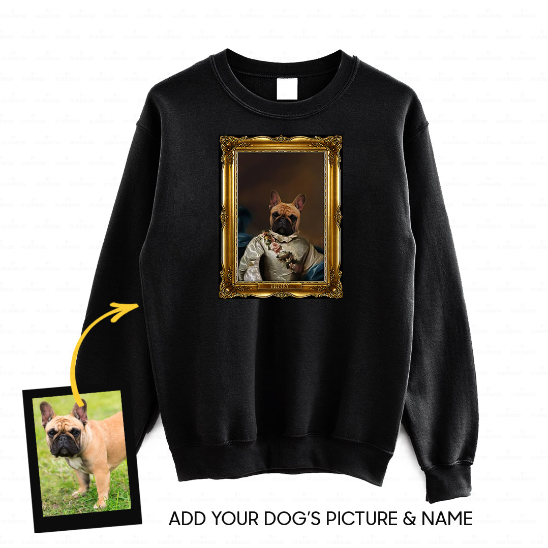 Personalized Dog Gift Idea - Royal Dog's Portrait 5 For Dog Lovers - Standard Crew Neck Sweatshirt