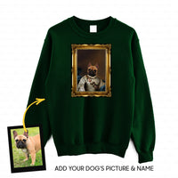 Thumbnail for Personalized Dog Gift Idea - Royal Dog's Portrait 5 For Dog Lovers - Standard Crew Neck Sweatshirt