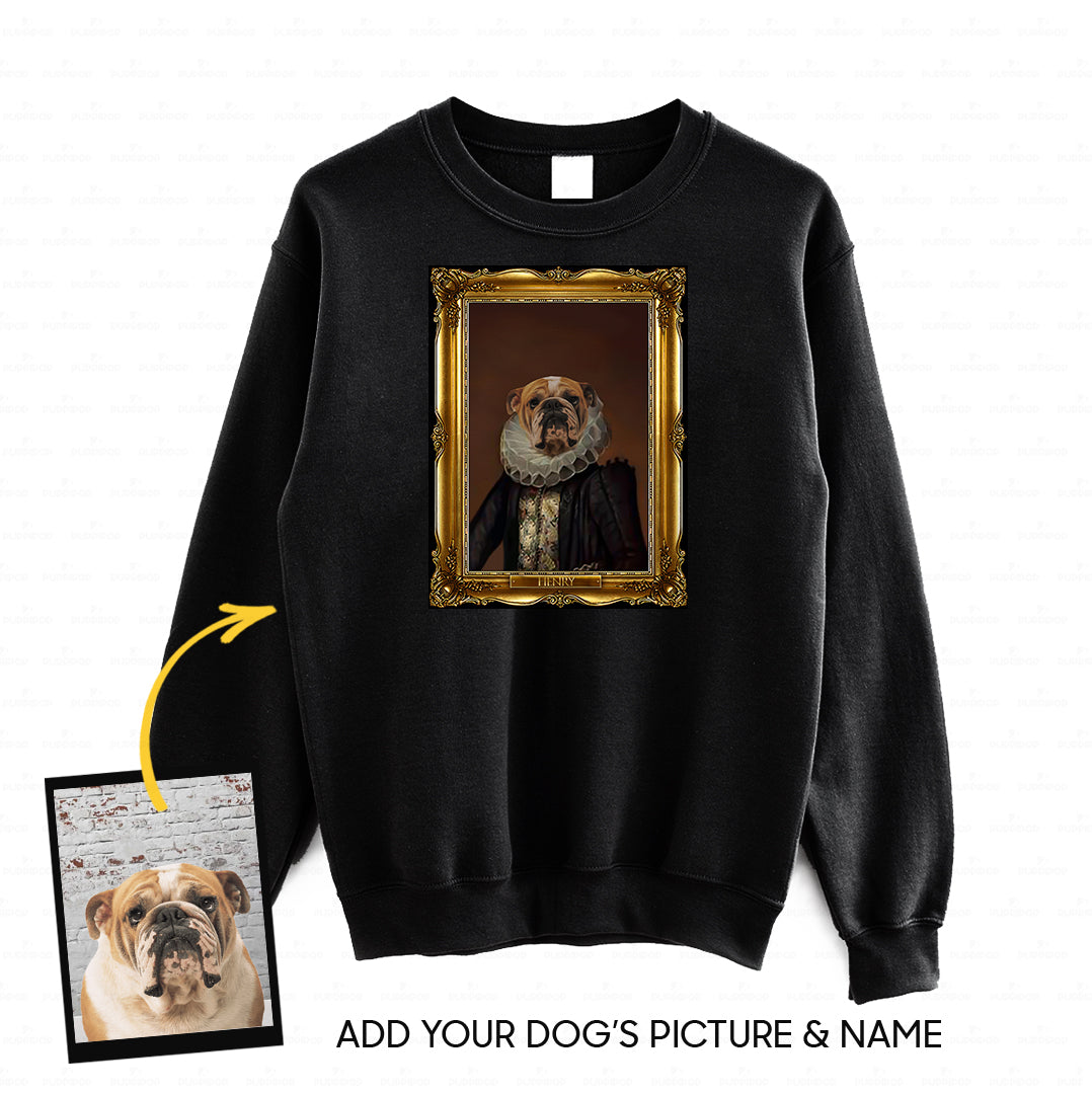 Personalized Dog Gift Idea - Royal Dog's Portrait 7 For Dog Lovers - Standard Crew Neck Sweatshirt