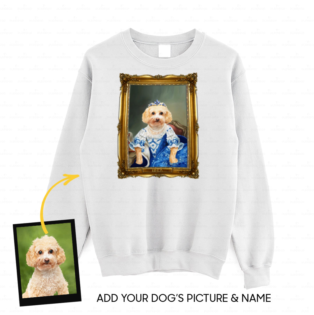 Personalized Dog Gift Idea - Royal Dog's Portrait 29 For Dog Lovers - Standard Crew Neck Sweatshirt