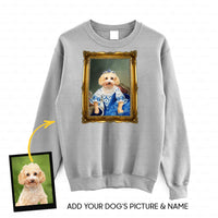 Thumbnail for Personalized Dog Gift Idea - Royal Dog's Portrait 29 For Dog Lovers - Standard Crew Neck Sweatshirt