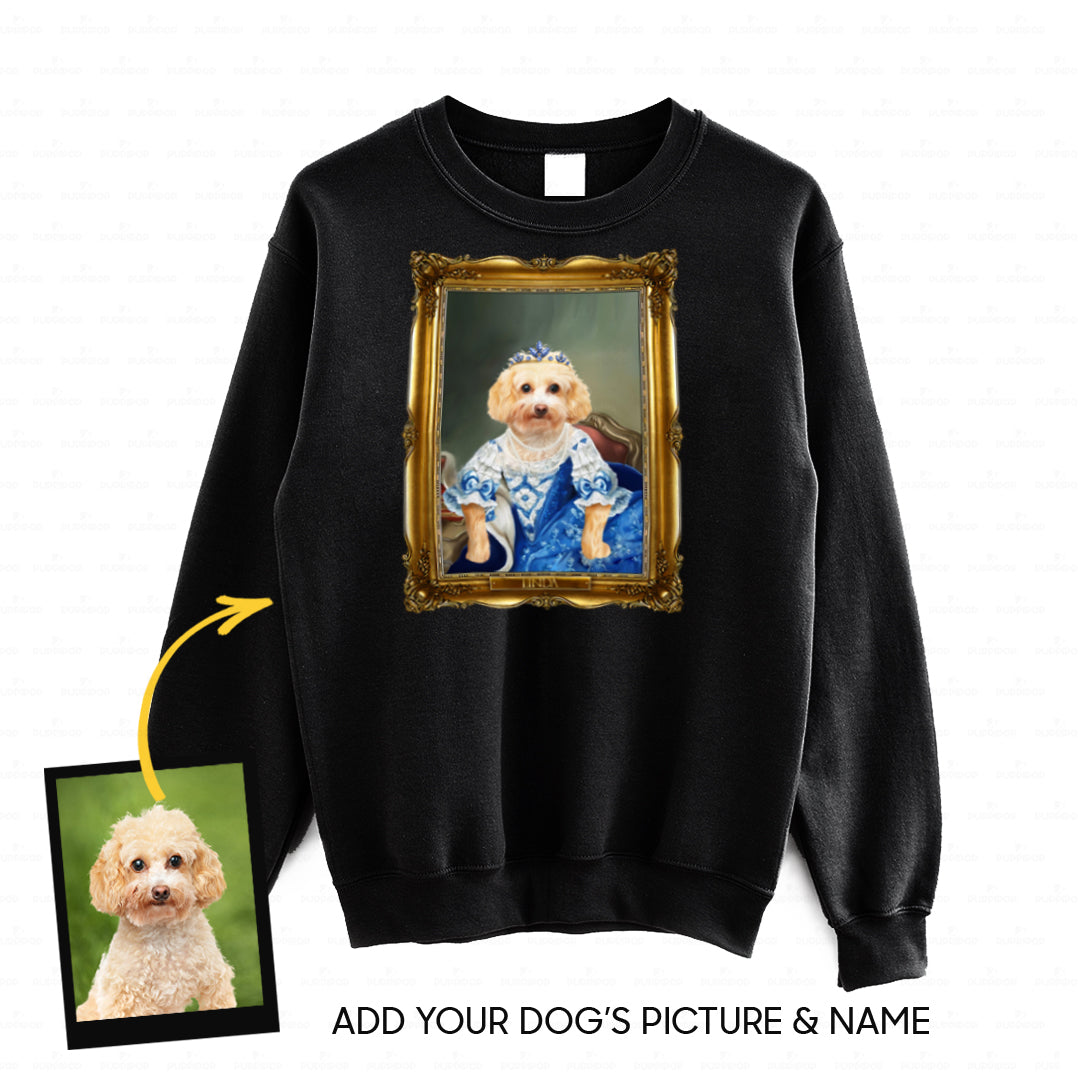 Personalized Dog Gift Idea - Royal Dog's Portrait 29 For Dog Lovers - Standard Crew Neck Sweatshirt