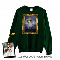 Thumbnail for Personalized Dog Gift Idea - Royal Dog's Portrait 27 For Dog Lovers - Standard Crew Neck Sweatshirt