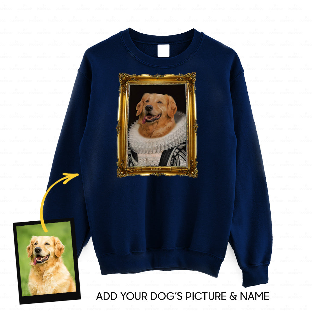 Personalized Dog Gift Idea - Royal Dog's Portrait 26 For Dog Lovers - Standard Crew Neck Sweatshirt