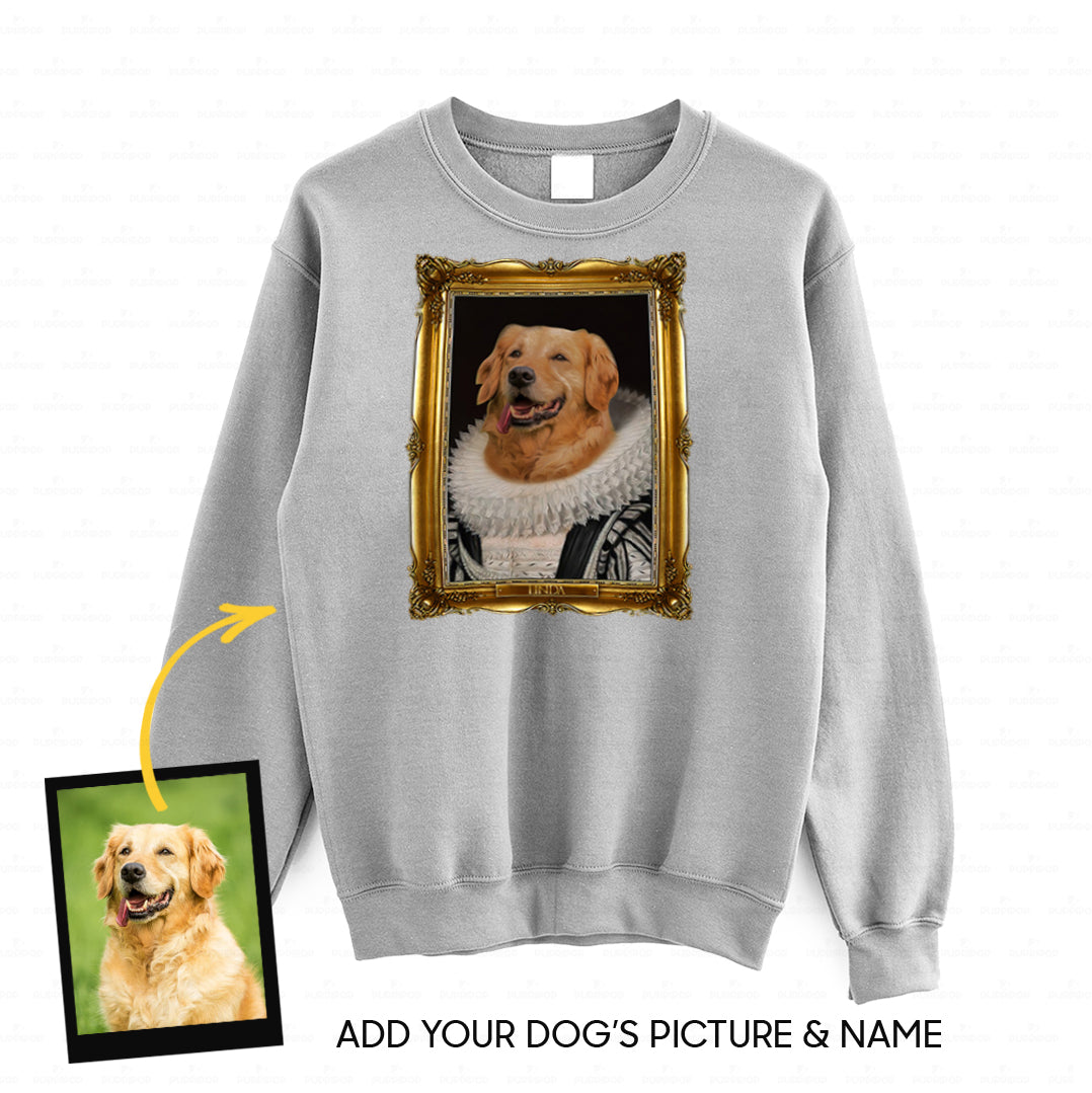 Personalized Dog Gift Idea - Royal Dog's Portrait 26 For Dog Lovers - Standard Crew Neck Sweatshirt