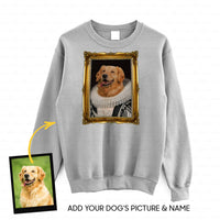 Thumbnail for Personalized Dog Gift Idea - Royal Dog's Portrait 26 For Dog Lovers - Standard Crew Neck Sweatshirt