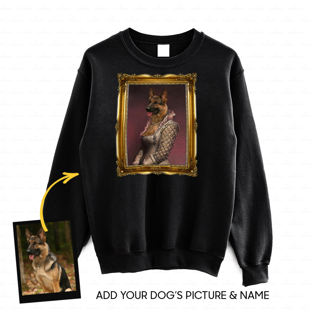 Personalized Dog Gift Idea - Royal Dog's Portrait 24 For Dog Lovers - Standard Crew Neck Sweatshirt