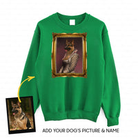 Thumbnail for Personalized Dog Gift Idea - Royal Dog's Portrait 24 For Dog Lovers - Standard Crew Neck Sweatshirt