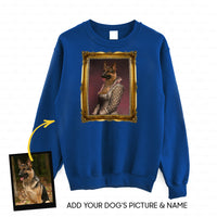 Thumbnail for Personalized Dog Gift Idea - Royal Dog's Portrait 24 For Dog Lovers - Standard Crew Neck Sweatshirt