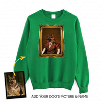 Thumbnail for Personalized Dog Gift Idea - Royal Dog's Portrait 30 For Dog Lovers - Standard Crew Neck Sweatshirt