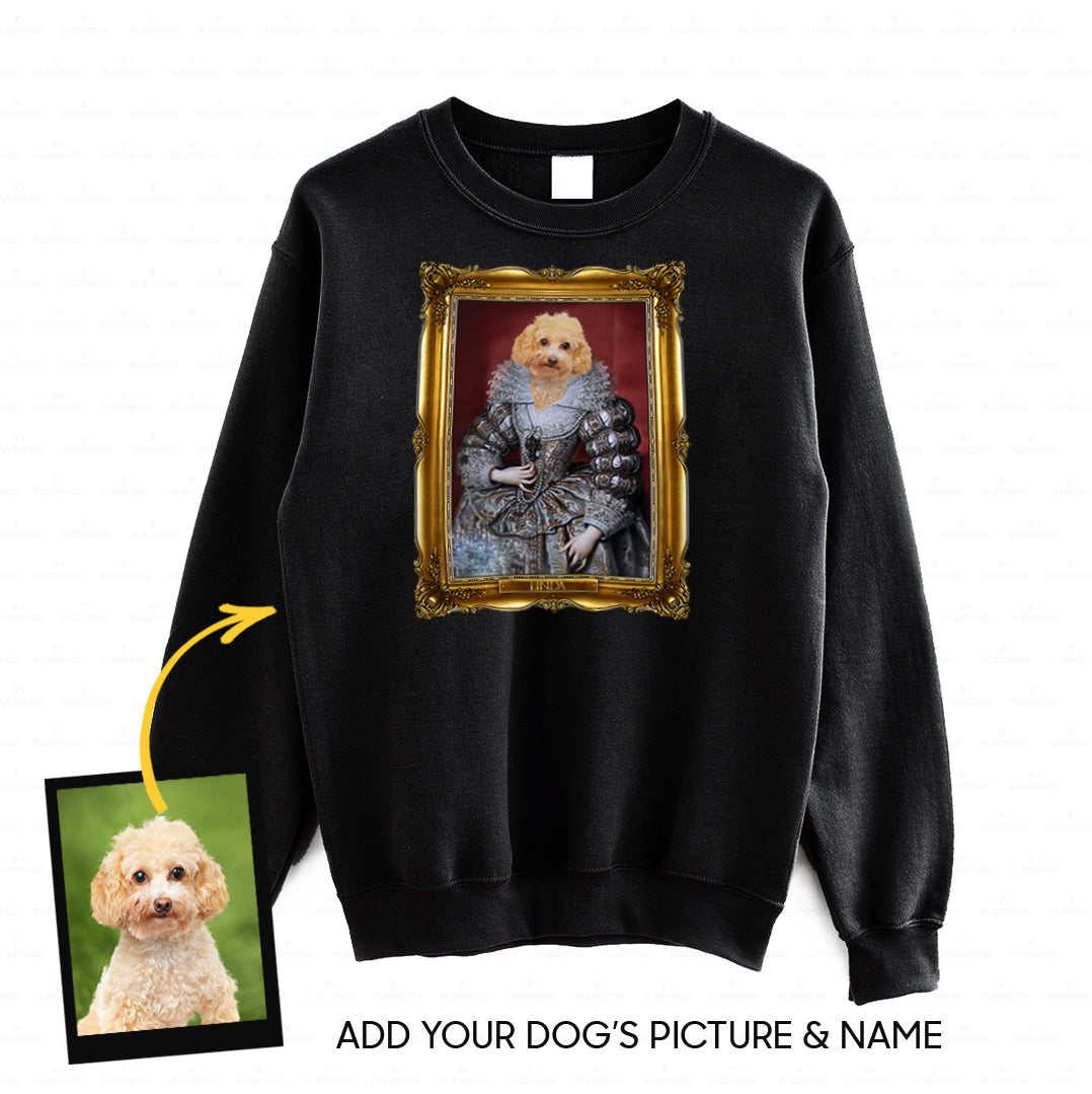 Personalized Dog Gift Idea - Royal Dog's Portrait 32 For Dog Lovers - Standard Crew Neck Sweatshirt