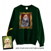 Thumbnail for Personalized Dog Gift Idea - Royal Dog's Portrait 32 For Dog Lovers - Standard Crew Neck Sweatshirt