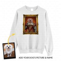 Thumbnail for Personalized Dog Gift Idea - Royal Dog's Portrait 33 For Dog Lovers - Standard Crew Neck Sweatshirt