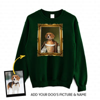Thumbnail for Personalized Dog Gift Idea - Royal Dog's Portrait 37 For Dog Lovers - Standard Crew Neck Sweatshirt