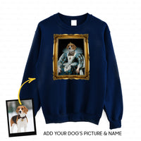 Thumbnail for Personalized Dog Gift Idea - Royal Dog's Portrait 38 For Dog Lovers - Standard Crew Neck Sweatshirt