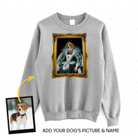 Thumbnail for Personalized Dog Gift Idea - Royal Dog's Portrait 38 For Dog Lovers - Standard Crew Neck Sweatshirt