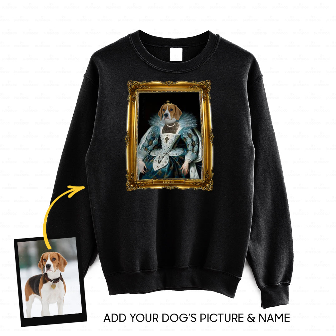 Personalized Dog Gift Idea - Royal Dog's Portrait 38 For Dog Lovers - Standard Crew Neck Sweatshirt