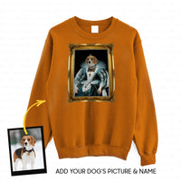 Thumbnail for Personalized Dog Gift Idea - Royal Dog's Portrait 38 For Dog Lovers - Standard Crew Neck Sweatshirt