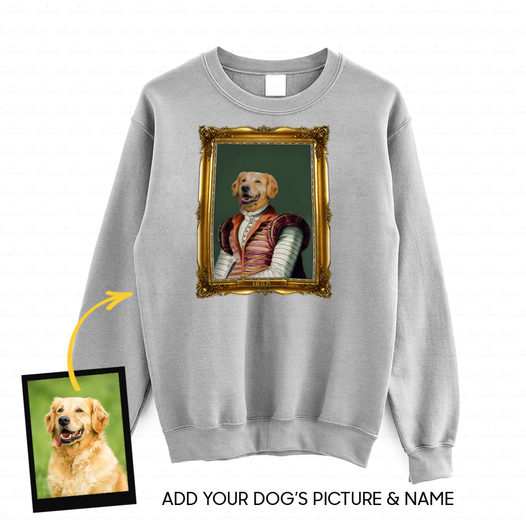 Personalized Dog Gift Idea - Royal Dog's Portrait 39 For Dog Lovers - Standard Crew Neck Sweatshirt