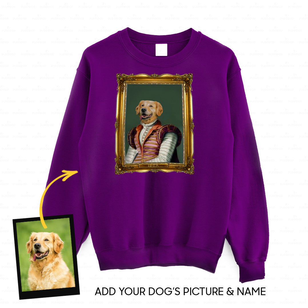 Personalized Dog Gift Idea - Royal Dog's Portrait 39 For Dog Lovers - Standard Crew Neck Sweatshirt