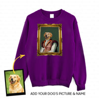 Thumbnail for Personalized Dog Gift Idea - Royal Dog's Portrait 39 For Dog Lovers - Standard Crew Neck Sweatshirt