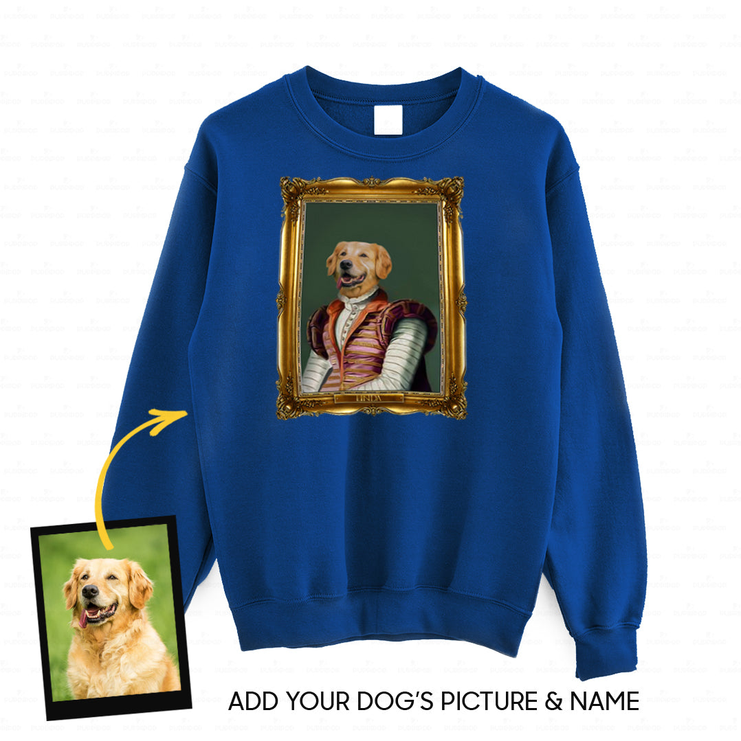 Personalized Dog Gift Idea - Royal Dog's Portrait 39 For Dog Lovers - Standard Crew Neck Sweatshirt