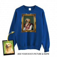 Thumbnail for Personalized Dog Gift Idea - Royal Dog's Portrait 39 For Dog Lovers - Standard Crew Neck Sweatshirt