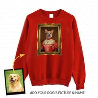 Thumbnail for Personalized Dog Gift Idea - Royal Dog's Portrait 40 For Dog Lovers - Standard Crew Neck Sweatshirt