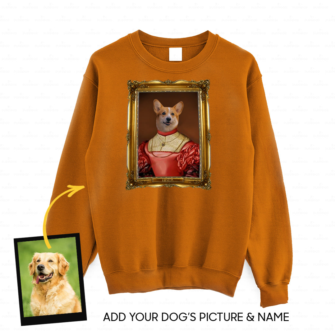Personalized Dog Gift Idea - Royal Dog's Portrait 40 For Dog Lovers - Standard Crew Neck Sweatshirt