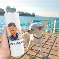 Thumbnail for Personalized Dog Gift - Watercolor Portrait For Dad Dog - Tumbler