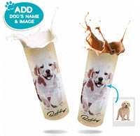 Thumbnail for Personalized Dog Gift Idea - Watercolor Sparkle Portrait For Puppy Lovers - Tumbler