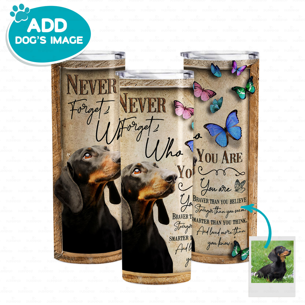 Personalized Dog Gift Idea - Never Forget Who You Are For Dog Lover - Tumbler
